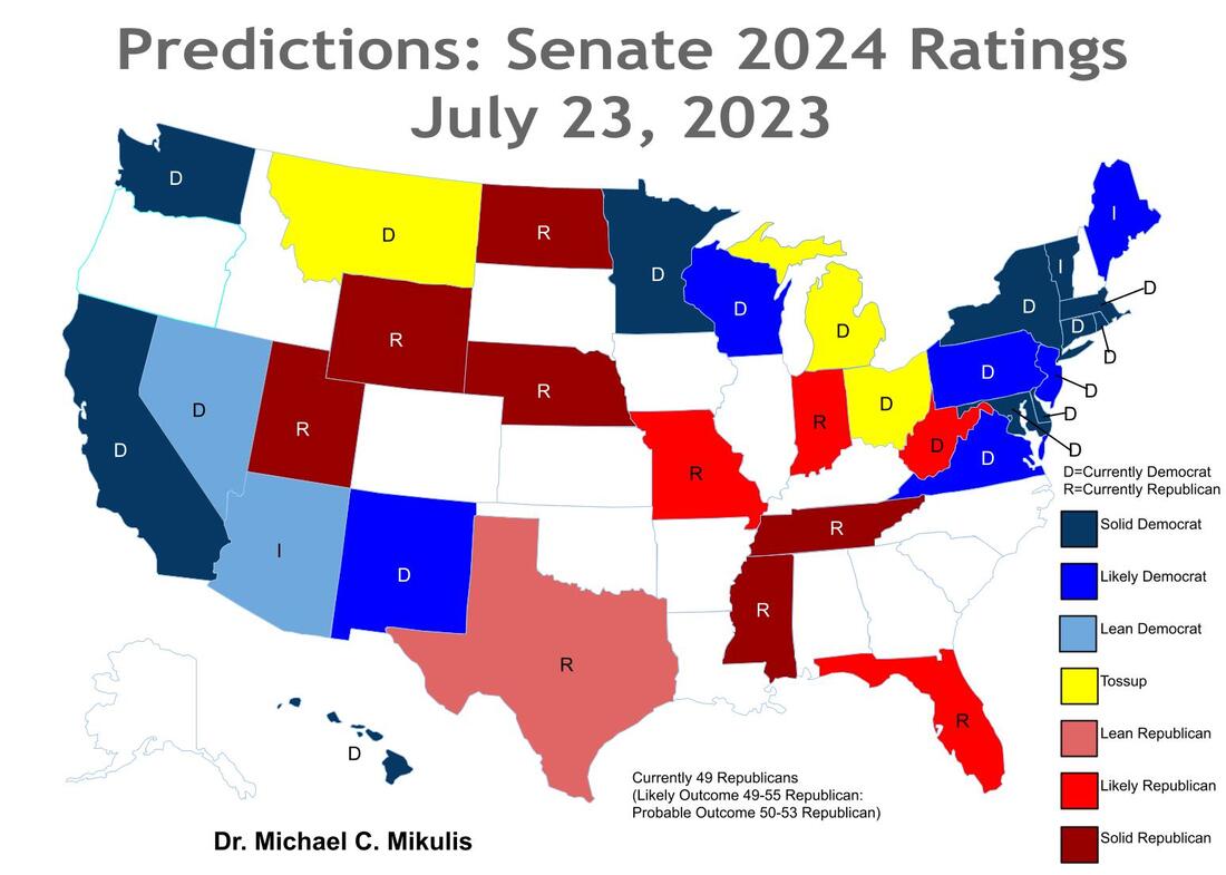 Dr. Mike's election forecasts Trust me... I'm a doctor Senate 2018